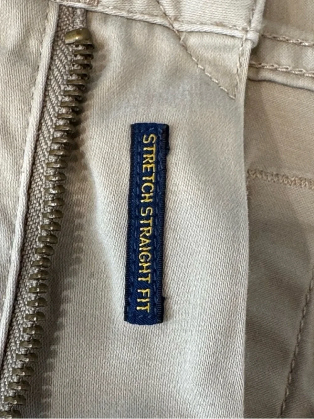 Polo by Ralph Lauren Beige Straight-Leg Chinos